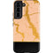 Pink Gold and Black Marble Galaxy S22 Pro Case