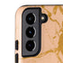 Pink Gold and Black Marble Galaxy S22 Pro Case