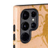 Pink Gold and Black Marble Galaxy S22 Ultra Pro Case