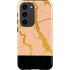 Pink Gold and Black Marble Galaxy S23 Pro Case