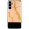 Pink Gold and Black Marble Galaxy S24 Clear Case