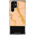 Pink Gold and Black Marble Galaxy S24 Ultra Clear Case