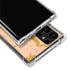 Pink Gold and Black Marble Galaxy S24 Ultra Clear Case