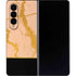 Pink Gold and Black Marble Galaxy Z Fold4 5G Skin