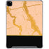 Pink Gold and Black Marble iPad Pro 12.9in (2020) Clear Case