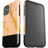 Pink Gold and Black Marble iPhone 11 Impact Case