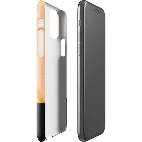 Pink Gold and Black Marble iPhone 11 Pro Lite Case