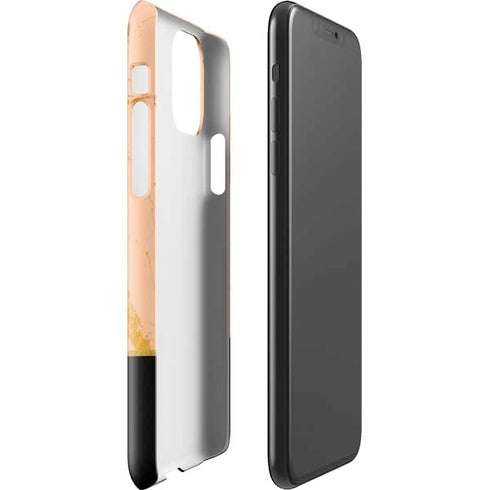 Pink Gold and Black Marble iPhone 11 Pro Max Lite Case