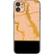 Pink Gold and Black Marble iPhone 11 Skin