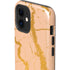 Pink Gold and Black Marble iPhone 12 Impact Case
