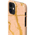 Pink Gold and Black Marble iPhone 12 Mini Lite Case