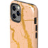 Pink Gold and Black Marble iPhone 12 Pro Impact Case