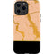 Pink Gold and Black Marble iPhone 13 Pro Max Impact Case