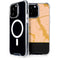 Pink Gold and Black Marble iPhone 13 Pro Max MagSafe Case