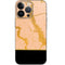 Pink Gold and Black Marble iPhone 14 Pro Skin