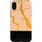 Pink Gold and Black Marble iPhone XR Pro Case