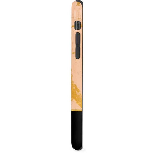Pink Gold and Black Marble iPhone XR Pro Case