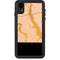Pink Gold and Black Marble iPhone XR Waterproof Case
