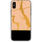 Pink Gold and Black Marble iPhone XS Skin