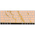 Pink Gold and Black Marble Magic Keyboard Skin