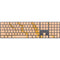 Pink Gold and Black Marble Magic Keyboard with Numeric Keypad Skin