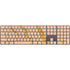 Pink Gold and Black Marble Magic Keyboard with Numeric Keypad Skin