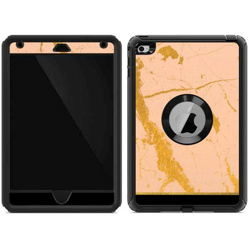 Pink Gold and Black Marble Otterbox Defender iPad Skin