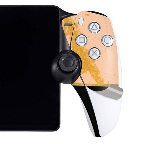 Pink Gold and Black Marble PlayStation Portal Remote Player Skin