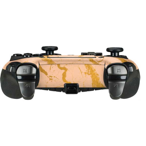 Pink Gold and Black Marble PlayStation Scuf Vantage 2 Controller Skin