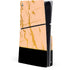 Pink Gold and Black Marble PS5 Slim Disk Console Skin