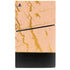 Pink Gold and Black Marble PS5 Slim Disk Console Skin