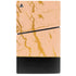 Pink Gold and Black Marble PS5 Slim Digital Edition Console Skin