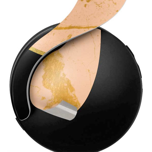 Pink Gold and Black Marble PULSE 3D Wireless Headset for PS5 Skin