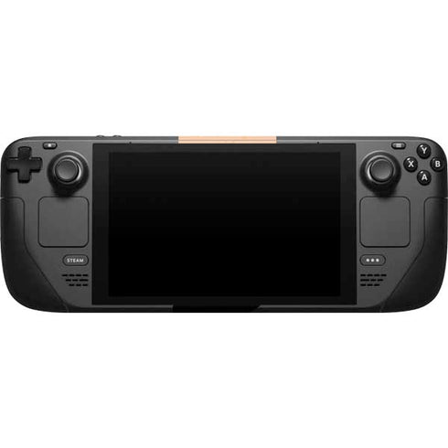 Pink Gold and Black Marble Steam Deck Handheld Gaming Computer Skin