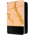 Pink Gold and Black Marble Surface Duo Skin