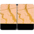 Pink Gold and Black Marble Surface Duo Skin