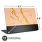 Pink Gold and Black Marble Universal Laptop 12in (9.8 x 6.8in) Skin