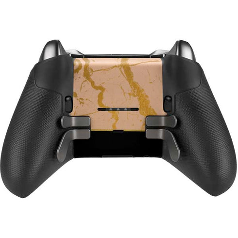 Pink Gold and Black Marble Xbox Elite Wireless Controller Series 2 Skin
