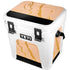 Pink Gold and Black Marble YETI Roadie 24 Hard Cooler Skin