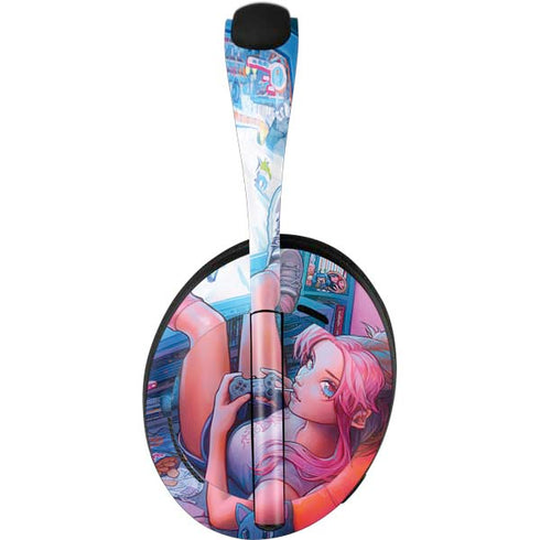 Pink Hair Anime Gamer Girl by Ivy Dolamore Bose Noise Cancelling Headphones 700 Skin