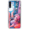 Pink Hair Anime Gamer Girl by Ivy Dolamore Galaxy A50 Clear Case