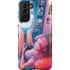 Pink Hair Anime Gamer Girl by Ivy Dolamore Galaxy S21 FE Pro Case