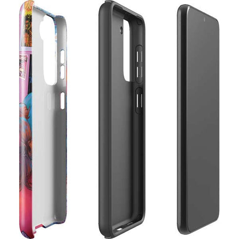 Pink Hair Anime Gamer Girl by Ivy Dolamore Galaxy S21 Plus 5G Pro Case