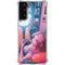 Pink Hair Anime Gamer Girl by Ivy Dolamore Galaxy S22 Plus Clear Case