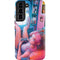 Pink Hair Anime Gamer Girl by Ivy Dolamore Galaxy S22 Pro Case