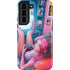 Pink Hair Anime Gamer Girl by Ivy Dolamore Galaxy S22 Pro Case