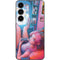 Pink Hair Anime Gamer Girl by Ivy Dolamore Galaxy S23 Skin