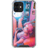Pink Hair Anime Gamer Girl by Ivy Dolamore iPhone 12 Clear Case