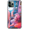 Pink Hair Anime Gamer Girl by Ivy Dolamore iPhone 12 Pro Max Clear Case