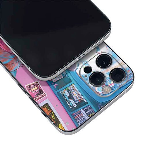 Pink Hair Anime Gamer Girl by Ivy Dolamore iPhone 12 Pro Max Skin